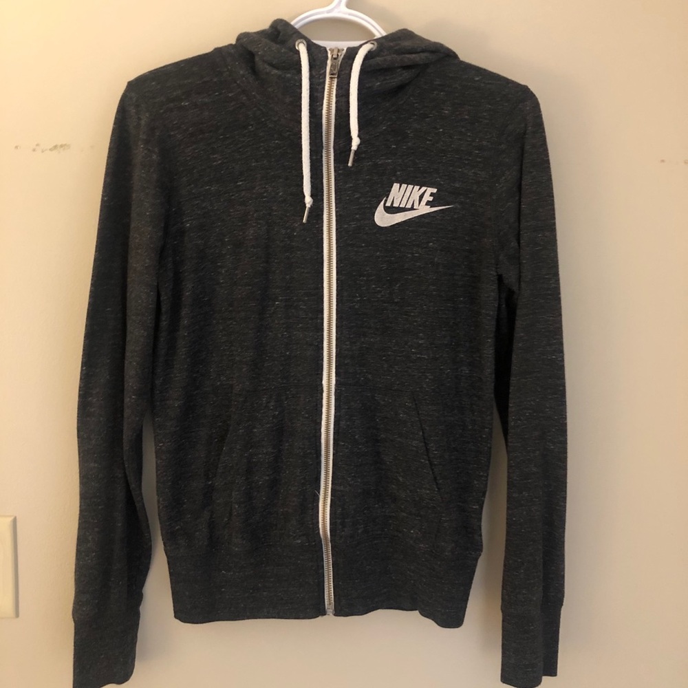 Nike Grey Heathered Zipup